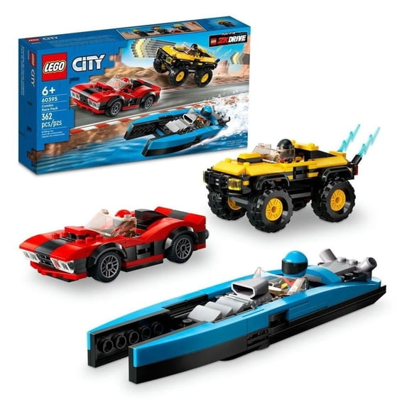 Set LEGO City Pack de Vehiculos Deportivos 60395