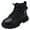 ZC-Black, variant on yocbz Baby Boots Boots for Girls Pointed Toe Kids Boots Mid Calf Western Youth Boots Horse Riding for Toddler Little Big Kids Black,Size for US 1.5