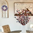 thumbnail image 5 of Topboutique Patriotic Red White Blue Wreath 4th of July Tinsel Stars Garland Metallic Tinsel Wire Garlands with Stars Patriotic Flag Wreath for Independence Day Memorial Day,2 Pcs-24.6ft/Pc, 5 of 6