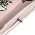 thumbnail image 4 of HAHDAXIA Women's Rights Bedding Solid Comforter Set for All Seasons,3 Pieces(1 Comforter+2 Pillowcases),Soft Microfiber Bedding Set Queen(90"x90"), 4 of 7
