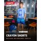 thumbnail image 2 of Shorts Juveniles Baseball Lifestyle 101 Crayon con Bolsillos de Malla, 2 of 6