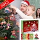 thumbnail image 1 of Fiudx Adornos para Árbol de Navidad, Juguetes Antiestrés Diy, Diseño Único de Pinchazos, 24 Tarjetas de Papel de Colores, Fácil Montaje, Manualidades Divertidas para Fiestas, Set de Decoración para F, 1 of 7