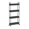 thumbnail image 1 of Household Floor Storage Rack Living Room Bedroom Storage Trolley Movable Multi-layer Kitchen Gap Storage Rack, 1 of 4