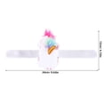 thumbnail image 2 of UPOUART 2 Pcs Bracelets Licorne en Peluche Doux et Confortables pour Décoration de Fête, 2 of 8