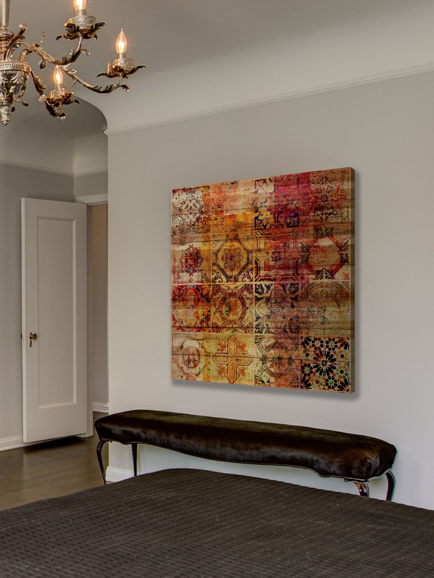 Parvez Taj Nador Art Print on Natural Pine Wood