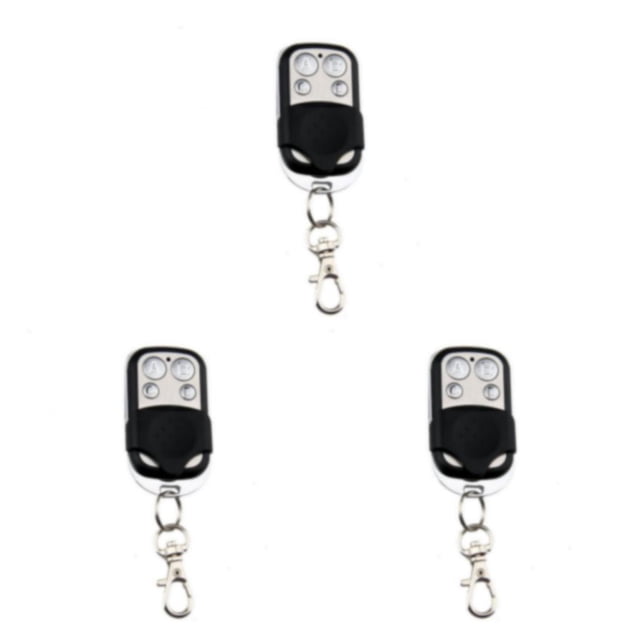 Langgg Universal Wireless Remote Control Portable Code Learning Controller Duplicating Copier with Buckle 3Set