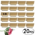 thumbnail image 3 of Titular de la imagen de madera Nota Pads Clips de notas Simple Estilo Tarjeta Funda para el hogar Decoraciones Artes y manualidades Placa Soportes para mostrar 20 piezas Inevent HA012721-00, 3 of 7