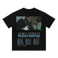 thumbnail image 6 of James Arthur Merch Short Sleeve Tops Cotton Loose Men's & Women's Crew Neck T-Shirt, 6 of 8