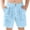 F88-Light Blue, variant on FYDUU Boys School Uniform Shorts Summer Lightweight Casual Shorts with Pockets Back To School Clottes for Kids Stylish Breathable Bottoms Leisure Pants 5-6 Years