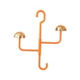 thumbnail image 3 of Perchero giratorio para ropa, organizador de armario, estante colgante para abrigos y sombreros. Naranja, 3 of 9