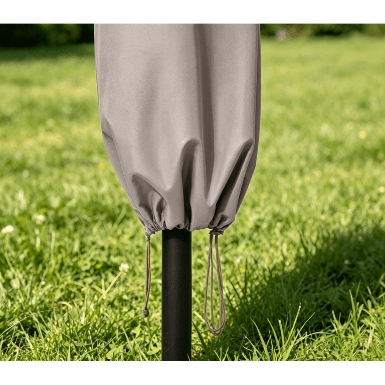 garden balsam patio umbrella cover Watch Covers Fits 9-14ft Offset Umbrellas on Amazon Live crease PVC material/ Polyester PURPLE LEAF Superior Patio Umbrella