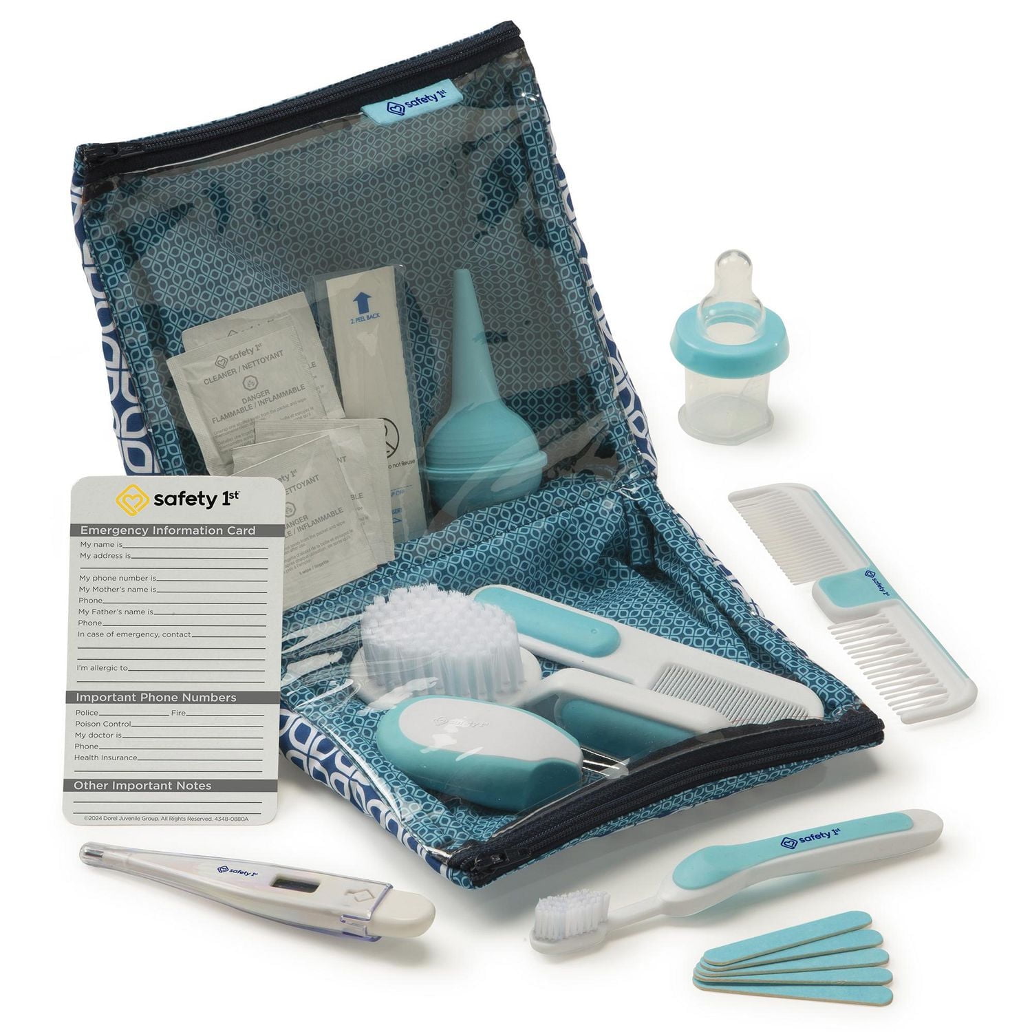 Safety 1st Deluxe Healthcare & Grooming Kit - Arctic Blue, Infant Health & Grooming