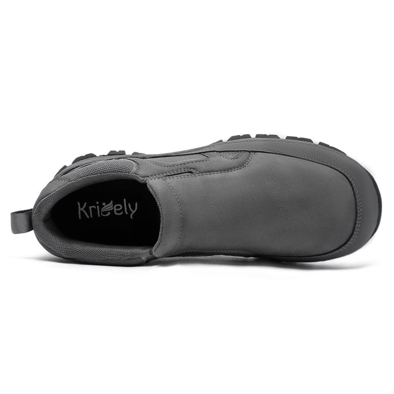 Kricely Mens Loafer Slip On Walking Sneakers Outdoor Mesh  display picture 1