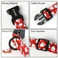 thumbnail image 3 of Collar para perro DOGWONG Christmas rojo ajustable, grande, 2,5 cm, 3 of 5