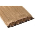 thumbnail image 3 of 100% Human Hair Clip In Hair Extensions 15 Colors Can Curly Dyed Washed 1 Piece/5 Clips Light Brown 18”-50g, 3 of 6