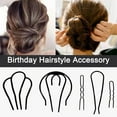 thumbnail image 4 of Tnobhg 1Pc/3Pcs Stylish Seven-Toothed Comb Any Occasion Minimalistic Braid Hair Tool for Effortless Braided Hairstyles, 4 of 8
