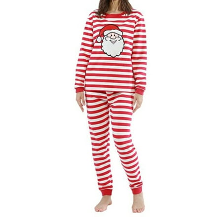 

LisenraIn Christmas Family Matching Outfits Kids Mom Dad Clothes Print Pajamas