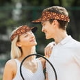 thumbnail image 5 of Balery 70's Retro Sport Wear Athletic Visor Sun Sports Visor Hat Visor Adjustable Cap for Women and Men (One Size), 5 of 8