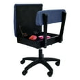 thumbnail image 4 of Hydraulic Sewing Chairs: Duchess Blue Fabric, 4 of 5