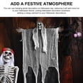 thumbnail image 3 of Fantasma Esqueleto Colgante Fácil De Instalar Decoración De Fiesta De Halloween Esqueleto Fantasma Colgante De Alta O Ventanas De Patio Delantero Fiesta De Halloween Casa Embrujada Serendint HA027996-02, 3 of 6
