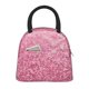 thumbnail image 1 of Fotbe Pink Glitter Bolsa de Almuerzo con Estampado, Lonchera Aislada, Contenedor de Comida Reutilizable Tipo Cooler a Prueba de Fugas, 1 of 6