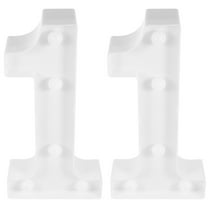 FRCOLOR 2pcs Light up Number 1 LED Decorative Light Number LED Light for Party Bedroom Living Room