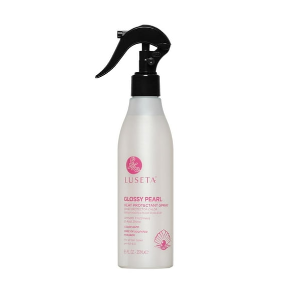 Luseta Vaporisateur Protecteur de Chaleur Perle Brillante Traitement de Protection Thermique Lissant Améliore la Brillance et Ajoute de la Force à Tous Types de Cheveux Protège les Cheveux des Dommages Thermiques 8.5oz