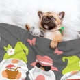 thumbnail image 3 of Pofeuu Summer Gnome 1 Print Puppy Blanket,Dog Blankets,Pet Blanket Cozy Cat Blankets for Indoor Cats, Fuzzy Pet Blanket for Kitten Doggy Dog Blankets-Medium, 3 of 8