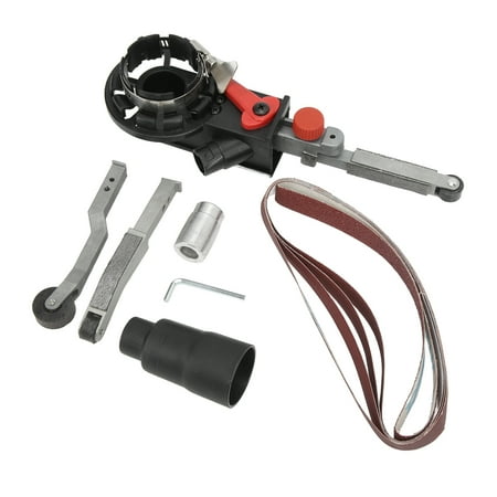 

2024 15mm Wide Angle Grinder to Belt Sander Adapter Variable Speed Sanding Belt Machine Tools
