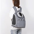thumbnail image 2 of Pet Carrier Head out Breathable Reflective Cat Travel Bag Dog Carry Backpack, 2 of 10