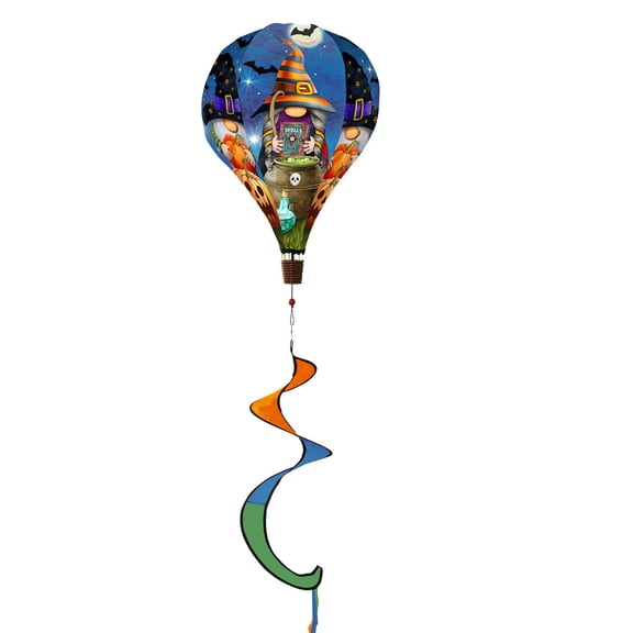 Briarwood Lane Halloween Gnomes Hot Air Balloon Spinner