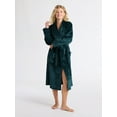 thumbnail image 3 of Joyspun Women's Plush Robe, Sizes S-3X, 3 of 5