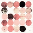 thumbnail image 2 of Mullan, Michael 26x26 White Modern Wood Framed Museum Art Print Titled - Dots II Square II Pink Black, 2 of 4