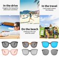 thumbnail image 5 of Gafas De Sol Retro Gafas De Sol De Moda Y Atractivas Gafas De Sol Polarizadas Al Aire Libre Para Mujeres Hombres matsuzay AP004877-02, 5 of 5