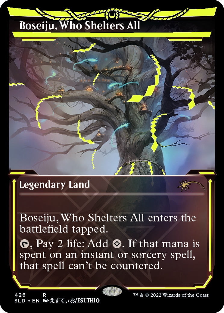 Magic: The Gathering TCG - Secret Lair Drop Series - Showcase: Neon Dynasty - Neon Ink Foil [Card Game, 2 Players]