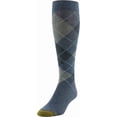 Support Stocking Helper GOLDTOE Men's Mild Compression Over The Calf Socks, Multipairs 3 Large ...