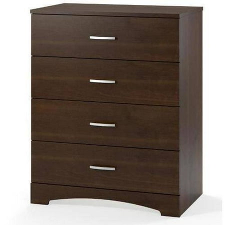 Ameriwood Home Crescent Point 4 Drawer Dresser Multiple Colors