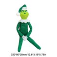 thumbnail image 4 of Muñeco lindo de 32cm con relleno de animales, muñecos Grinch en estante, muñeco de dibujos de peluche para fiesta, 4 of 8