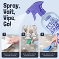 thumbnail image 4 of Sunny & Honey Pet Stain and Odor Remover - Enzyme Cleaner for Dog Urine and Poop on Carpets and Furniture - Strong Pet Carpet Cleaner Spray (32fl oz Lavender), 4 of 10