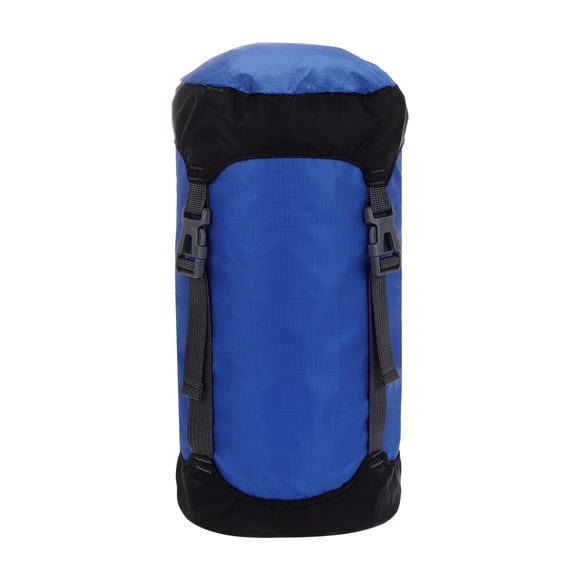 Uxcell Bolsa de Compresión, Saco de Dormir Ultraligero Resistente al Agua 11L y Azul Marino - Ideal para Camping/Excursionismo