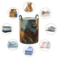 thumbnail image 7 of Cauagu Prairie Meditating Lion for Laundry Basket,Collapsible Organizer Basket for Storage Bin Toy Bins Gift Baskets Bedroom Clothes Children Nursery Hamper -Medium, 7 of 7
