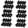 thumbnail image 1 of trampa para bajos, acolchado de espuma para pared acústica, azulejos de espuma para estudio (48 piezas, negro), 1 of 1