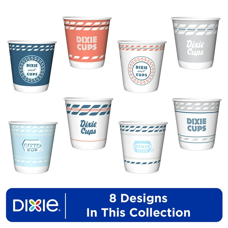 1500 Pack 3oz Convenient Multipurpose Beach-Themed Disposable Bathroom Cups