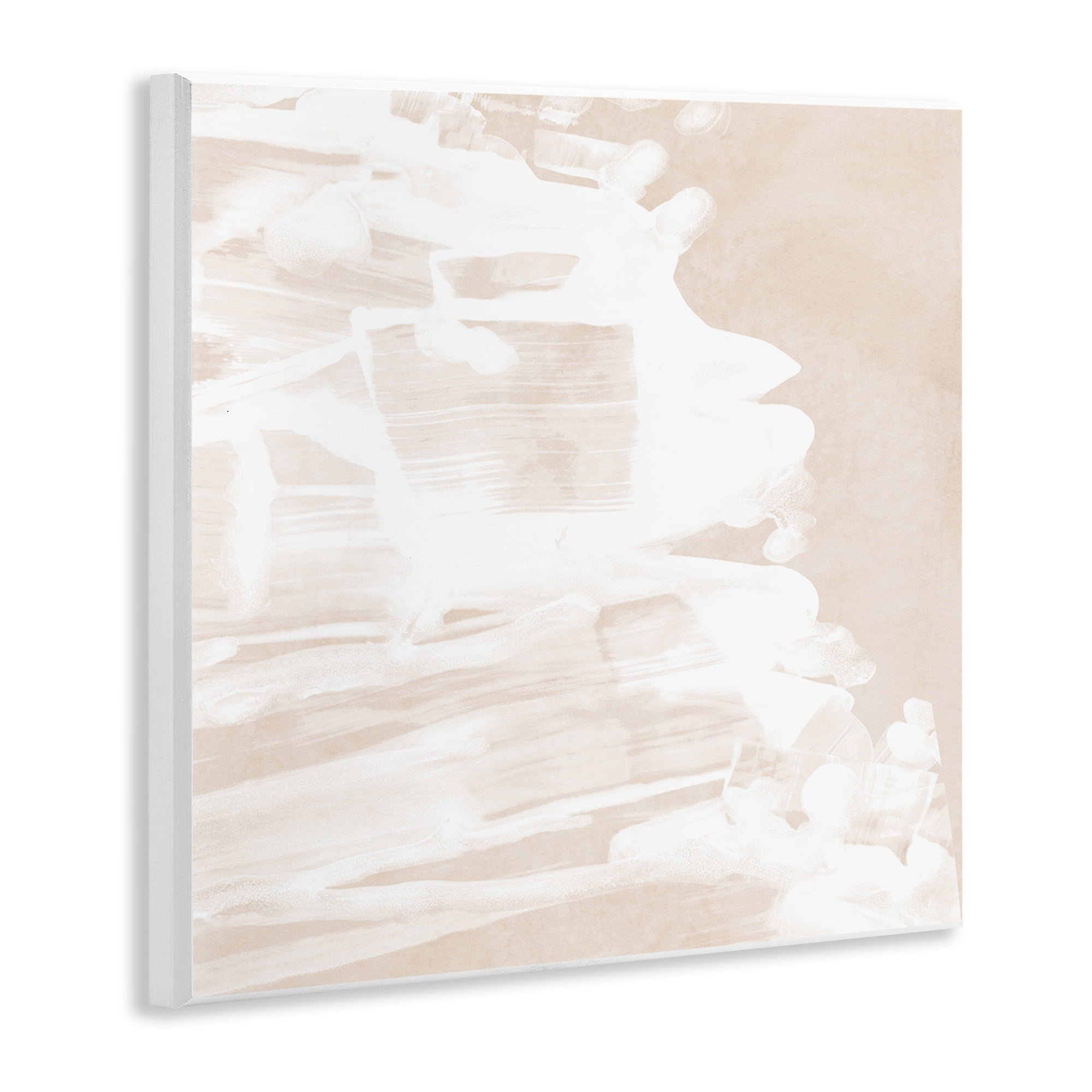 Stupell Industries Abstract Tide Movement Abstract Painting Unframed Art Print Wall Art, 12 x 12