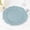 Dusty Blue, variant on Balsa Circle 10 Silver 13 in Round Plastic Charger Plates with Reef Rim Design Party Tableware Wedding Reception Birthday Event Home Decorations Supplies