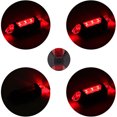 thumbnail image 7 of UDIYO New 5 LEDs USB Rechargeable Cycling Bike Bicycle Rear Safety Tail Warning Light, 7 of 7