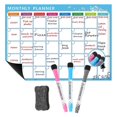 thumbnail image 2 of Dry Erase Fridge Magnetic Calendar - White Board Magnetic Calendar, 2 of 5