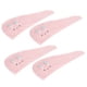 thumbnail image 4 of Juego de 4 toallas para el cabello de secado rápido para mujer, diseño de dibujos animados lindo, perfectas para usar en el baño, súper absorbentes, 4 of 8