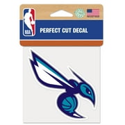 NBA Charlotte Hornets Prime 4" x 4" Perfect Cut Decal