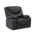 thumbnail image 2 of AC Pacific Xaviar Contemporary Recliner Chair, Charcoal, 2 of 4